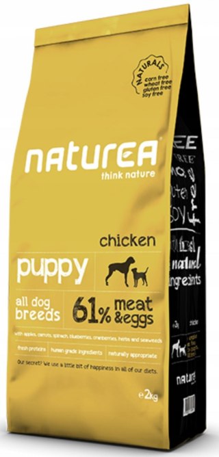 NATUREA DLA SZCZENIĄT NATURALS PUPPY KURCZAK 12KG