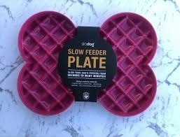 MATA SLODOG SLOW FEEDER PLATE MISKA SPOWALNIAJĄCA RÓŻOWA