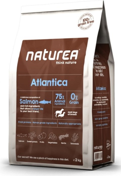 NATUREA GRAINFREE ATLANTICA ŁOSOŚ 12KG DLA PSA