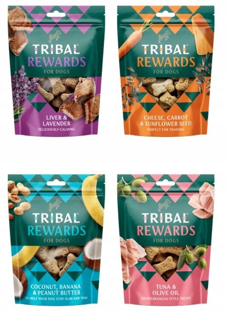 TRIBAL JABŁKA IMBIR MIĘTA 125G CIASTKA DLA PSA