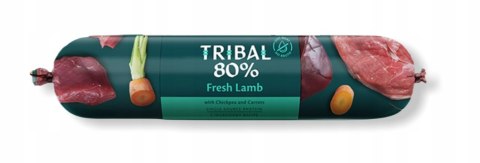 TRIBAL 80% ŚWIEŻA JAGNIĘCINA BEZZBOŻOWA PIES 3X750G