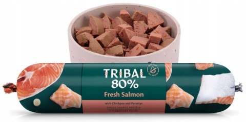 TRIBAL 80% ŚWIEŻY ŁOSOŚ BEZZBOŻOWA PIES 3 X 750G