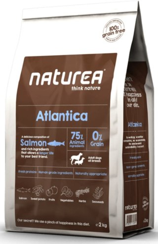 NATUREA GRAINFREE ATLANTICA ŁOSOŚ 2KG HIPOALERGICZNA DLA PSA