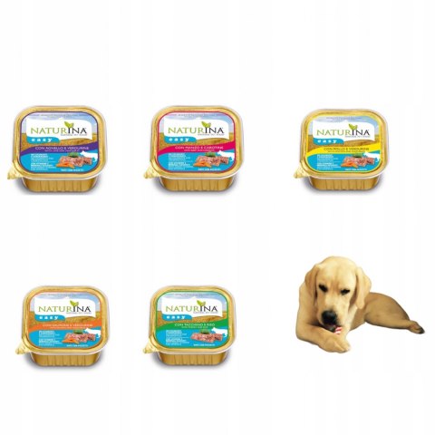 NATURINA EASY DOG KURCZAK Z WARZYWAMI 4x150g PIES