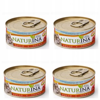 NATURINA KARMA ELITE WET KURCZAK TUŃCZYK 4x70g KOT