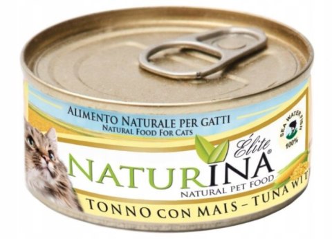 NATURINA KARMA ELITE WET TUŃCZYK KUKURYDZA 4x70g KOT