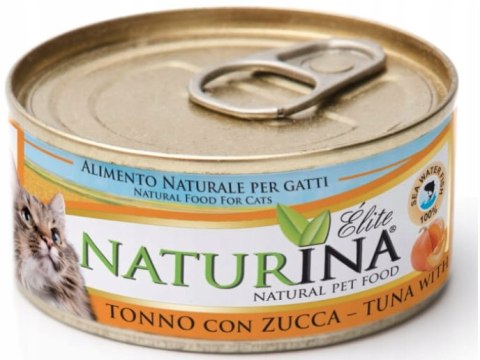 NATURINA KARMA ELITE WET TUŃCZYK Z DYNIĄ 4x70G KOT