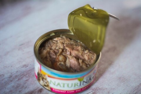 NATURINA ELITE TUŃCZYK Z WĄTRÓBKA KURCZAK 4x70g KOT