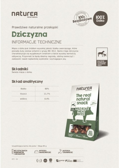 3X NATUREA DZICZYZNA NATURALNE PRZYSMAKI