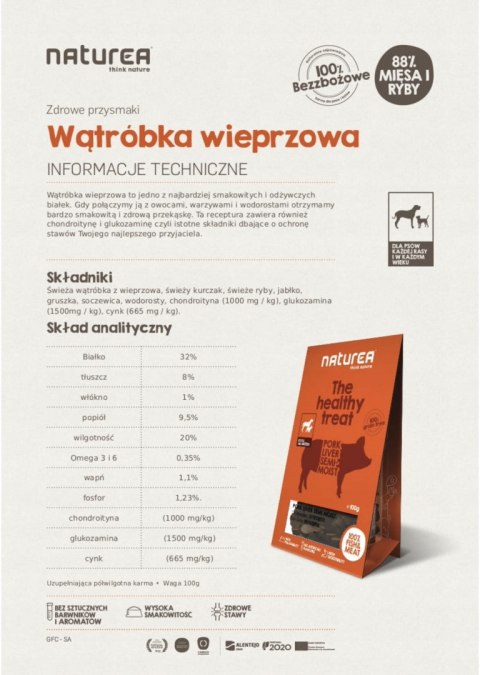 3X NATUREA SEMI MOIST WĄTRÓBKA ZDROWE PRZYSMAKI