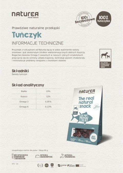 3X NATUREA TUŃCZYK NATURALNE PRZYSMAKI