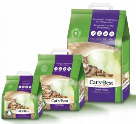 ŻWIREK ZBRYLAJĄCY CAT'S BEST DREWNIANY ECO KOT SMART PELLETS 20L