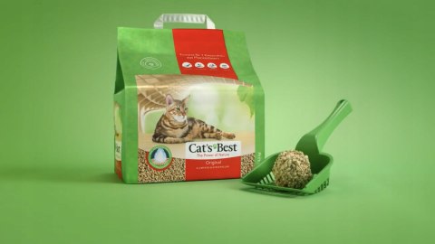 ŻWIREK ZBRYLAJĄCY CAT'S BEST DREWNIANY ECO KOT ORIGINAL 20L