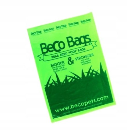 BECO WORKI BIODEGRADOWALNE NA PSIE ODCHODY 120BAGS