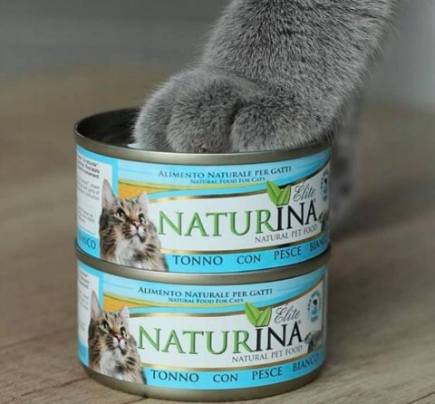 NATURINA ELITE WET CAT KURCZAK Z KACZKĄ 4x70g KOT