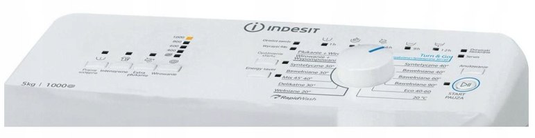 PRALKA INDESIT TBTW L50300 PL/N 1000OBR 5KG PRALKA INDESIT TBTW L50300 PL/N 1000OBR 5KG