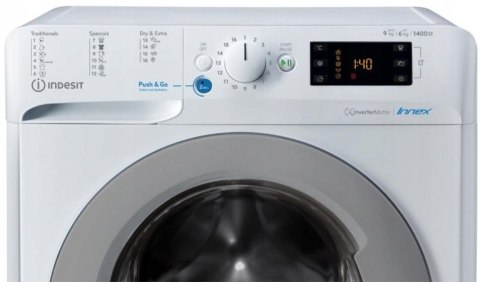 PRALKO SUSZARKA INDESIT BDE961483X WSEU 9/6 KG