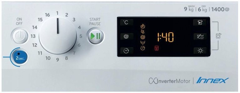 PRALKO SUSZARKA INDESIT BDE961483X WSEU 9/6 KG PRALKO SUSZARKA INDESIT BDE961483X WSEU 9/6 KG