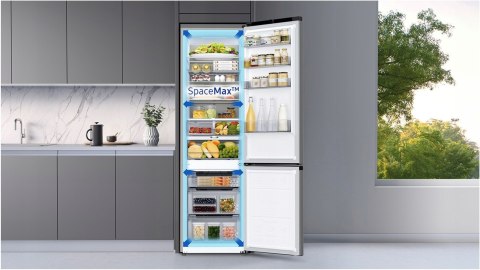 LODÓWKA SAMSUNG RB38T602DSA SREBRNA 203CM NO FROST