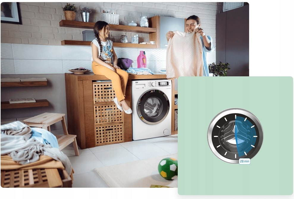 PRALKA BEKO WUE6636AWE 6KG 1200 OBR STEAM Wi-FI PRALKA BEKO WUE6636AWE 6KG 1200 OBR STEAM Wi-FI