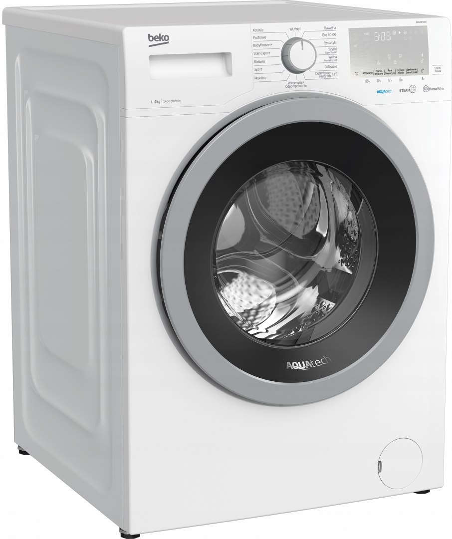 PRALKA BEKO EWUE8736N 8KG 1400 OBR STEAM Wi-Fi PRALKA BEKO EWUE8736N 8KG 1400 OBR STEAM Wi-Fi