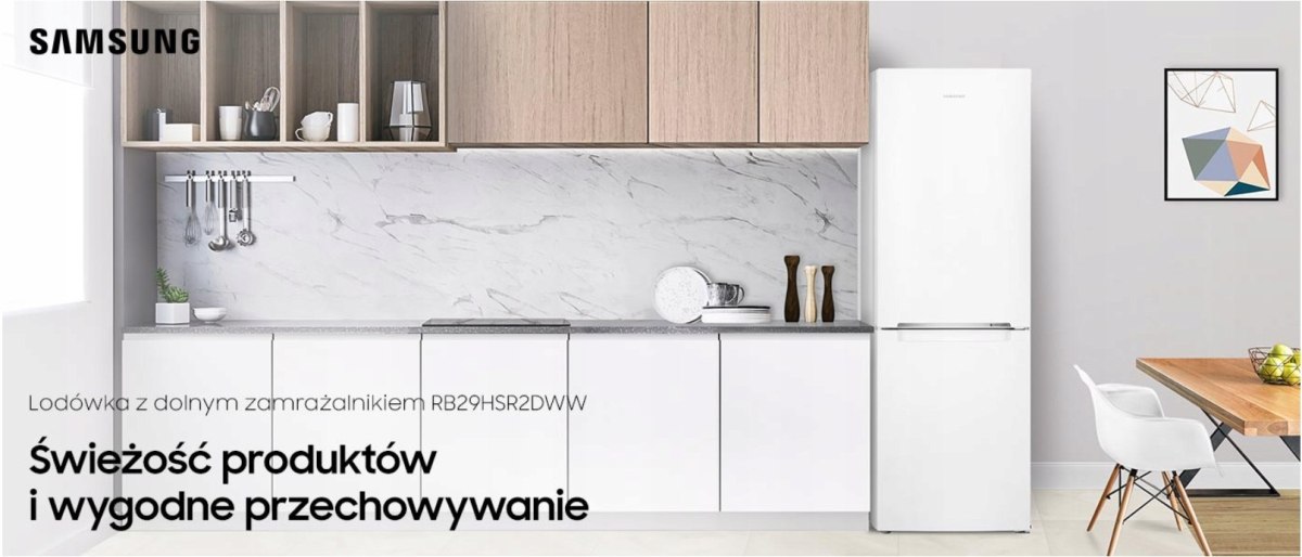 LODÓWKA SAMSUNG RB29HSR2DWW/EF BIAŁA NO FROST LODÓWKA SAMSUNG RB29HSR2DWW/EF BIAŁA NO FROST