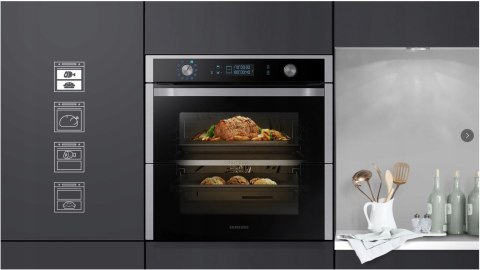 PIEKARNIK SAMSUNG DUAL NV75 N7647 RS Wi-Fi GRILL