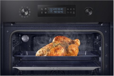 PIEKARNIK ZABUDOWA SAMSUNG NV66M3531BS INOX GRILL