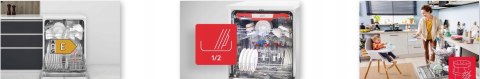 ZMYWARKA AMICA DFM41E6qISN 45CM SREBRNA Steam Powe