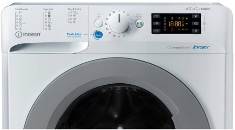 PRALKO SUSZARKA INDESIT BDE 861483X WS EU INWERTER