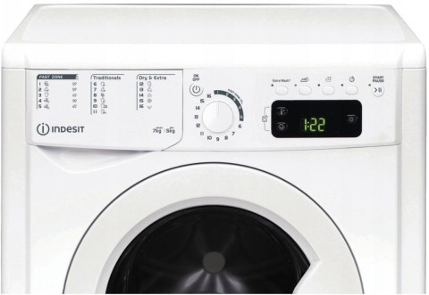 PRALKO SUSZARKA INDESIT EWDE 751451 W EU N 7/5 KG