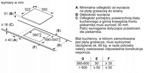 PŁYTA INDUKCYJNA ZABUDOWA SIEMENS EU631BEF1E iQ100