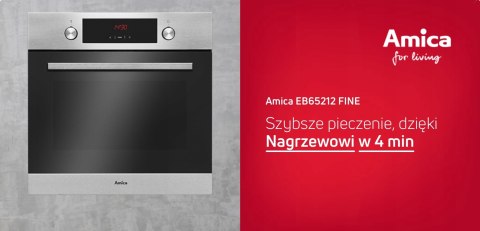 PIEKARNIK DO ZABUDOWY AMICA EB65212 FINE Inox