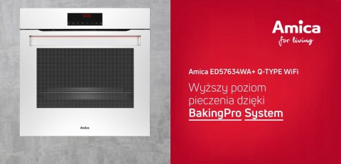 PIEKARNIK DO ZABUDOWY AMICA ED57634WA+ Q-TYPE WiFi