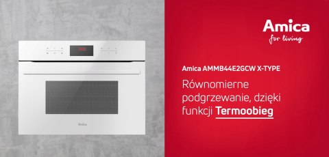 PIEKARNIK KOMPAKTOWY AMICA AMMB44E2GCW 44L Grill