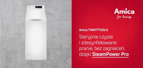 PRALKA AMICA TWA1T712DLS 7KG 1200OBR Steam Power