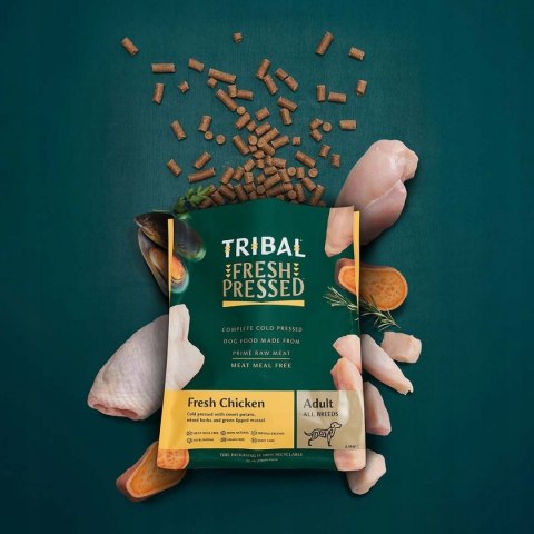 TRIBAL ADULT ŚWIEŻY KURCZAK 12KG BEZZBO HIPO PIES TRIBAL ADULT ŚWIEŻY KURCZAK 12KG BEZZBO HIPO PIES