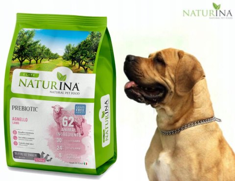 NATURINA ELITE ADULT PREBIOTYK JAGNIĘCINA 12KG MON