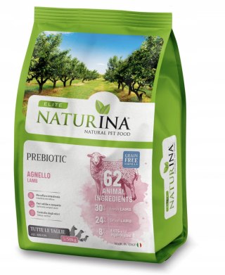 NATURINA ELITE ADULT PREBIOTYK JAGNIĘCINA 2KG MONO