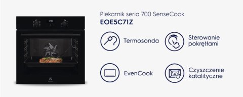 PIEKARNIK ZABUDOWA ELECTROLUX EOE5C71Z SENSE Grill