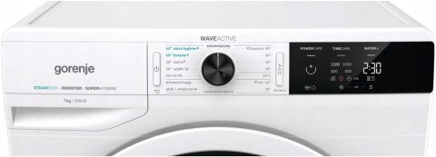 PRALKA GORENJE WEI72SBDS 7KG 1200OB Inwerter Steam