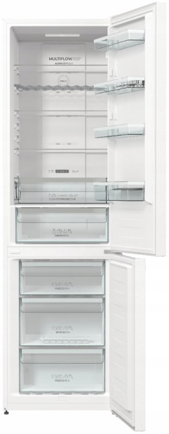 LODÓWKA GORENJE NRK6202AW4 200CM 331L No Frost Led