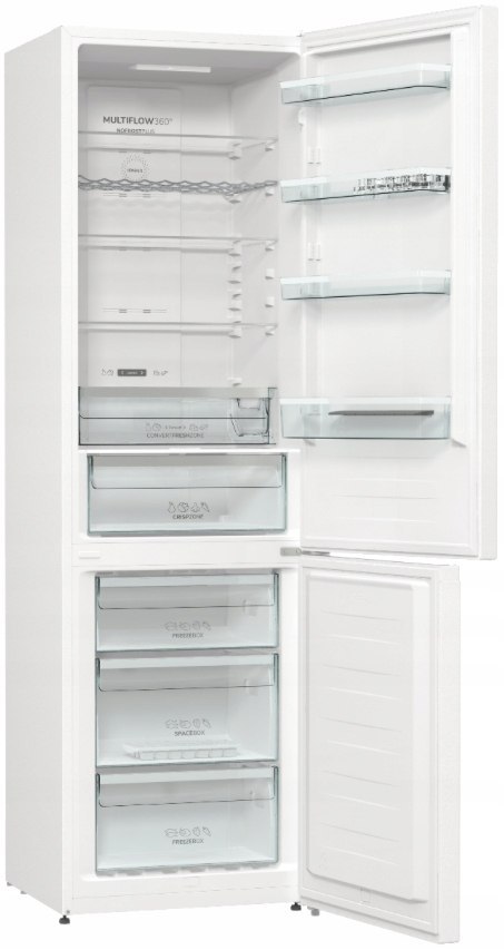 LODÓWKA GORENJE NRK6202AW4 200CM 331L No Frost Led