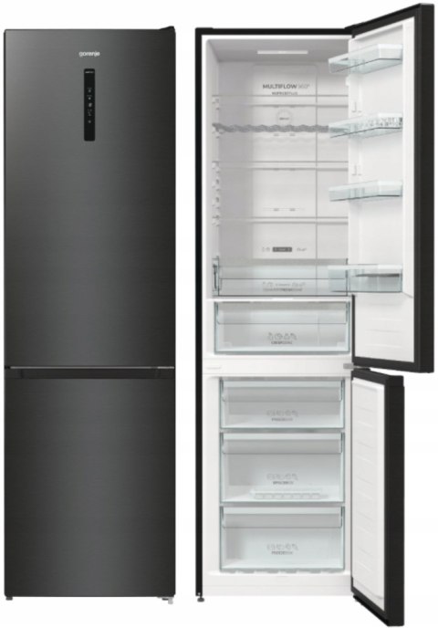 LODÓWKA GORENJE NRK620EABXL4 NO FROST CZARNA 200CM LODÓWKA GORENJE NRK620EABXL4 NO FROST CZARNA 200CM