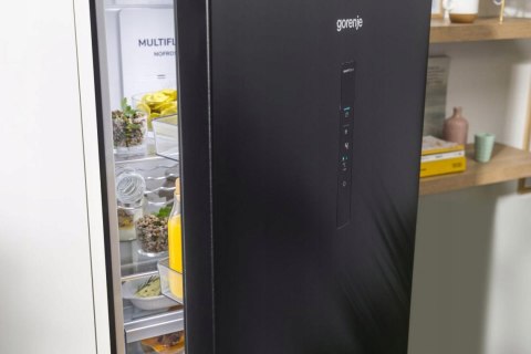 LODÓWKA GORENJE NRK620EABXL4 NO FROST CZARNA 200CM LODÓWKA GORENJE NRK620EABXL4 NO FROST CZARNA 200CM