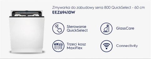 ZMYWARKA DO ZABUDOWY ELECTROLUX EEZ69410W Wi-Fi