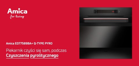 PIEKARNIK AMICA ED77589BA+ Q-TYPE PYRO Grill Wi-Fi