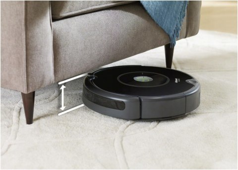 ROBOT SPRZĄTAJĄCY IROBOT Roomba 606 Wi-Fi Sierść