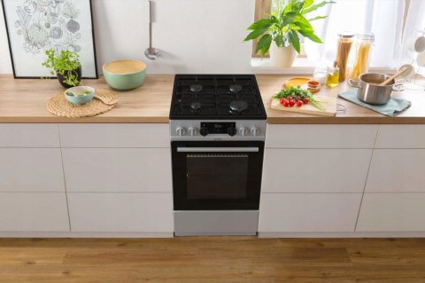 KUCHNIA GAZOWO-ELEKTRYCZNA GORENJE K535S AquaClean Grill