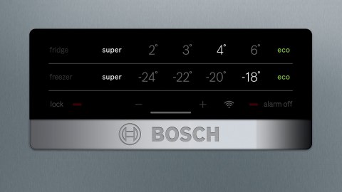 LODÓWKA BOSCH KGN36MLEA NO FROST 186 CM INOX